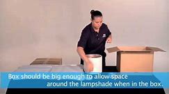 How to Pack a Lampshade | Better Moving Tips