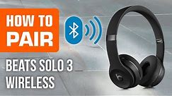 How to pair Beats Solo 3 Wireless Headphones
