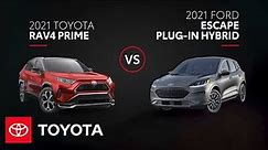 2021 Toyota RAV4 Prime vs. Ford Escape Hybrid | All You Need to Know | Toyota