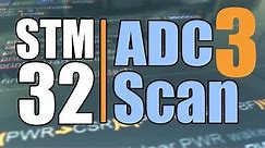 Stm32 ADC Pt:3 Scan Continuous Conversion (multiple channel)