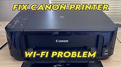 Fix Canon Printer Not Connecting to the WiFi