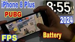 iPhone 8 Plus PUBG Test In 2024 | Pubg Battery And FPS Test In iphone 8 plus
