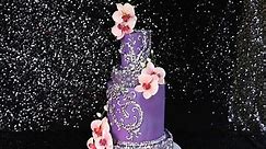 Purple Bling Cake