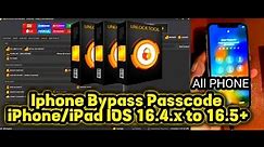 New Guide Bypass Passcode iPhone/iPad IOS 16.4.x to 16.5+ With Unlock Tool 2023 Fix Booloop SNZONE