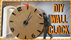 Makeing a GIANT Wall Clock!