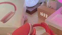 bday gift to myself 🎧💗 unboxing the Apple AirPods Max in pink #apple #airpodsmax