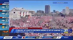 1 killed, at least 8 children among 22 shot at Chiefs Super Bowl parade | CW39 HOUSTON
