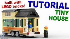 Tutorial On How To Make A Tiny House With LEGO Bricks