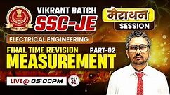 41- Measurement Revision Part-02 for SSC-JE 2024 by Raman Sir, Vikrant Batch For SSC-JE