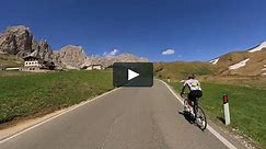 Virtual Cycle Rides - Italian Dolomites - For Indoor Cycling, Treadmill and Running Workouts