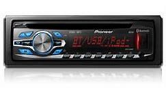 DEH-6400BT - CD Receiver with Dot Matrix LCD Display, Color Customization, and Built-In Bluetooth®