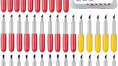 THANMAO 40 Pcs Replacement Blades Compatible with Explore Air 2/Air 3 /Maker/Maker 3 Cutting Machines - includ 10PCS Fine-Point Blades, 20PCS Standard Blaeds and 10PCS Deep Cutting Blades