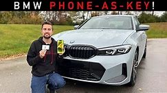 BMW Digital Key -- Detailed Step-by-Step Tutorial of Set Up & Sharing Phone Keys (iPhone/Android)