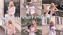 Rose Gold Aesthetic Lightroom Presets Free Download | Instagram Feed Ideas