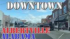 Albertville - Alabama - 4K Downtown Drive