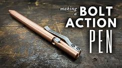 Making a BOLT ACTION Pen || INHERITANCE MACHINING