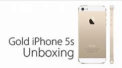Gold iPhone 5s Unboxing And Overview