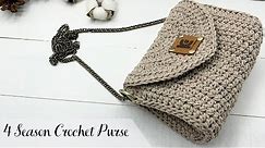 4 Season Crochet Purse ( Free Pattern )