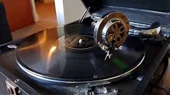 Columbia Viva tonal grafonola vintage record player
