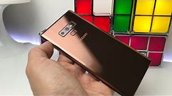 Samsung Galaxy Note 9 Copper Gold Unboxing
