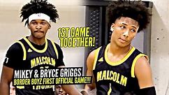Mikey Williams, Bryce Griggs & The BORDER BOYZ 1ST OFFICIAL Game Together Was WILD In Utah!