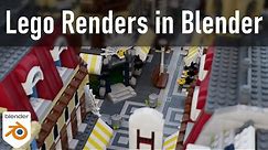 Import and Render Lego in Blender