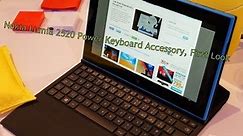 Nokia Lumia 2520 Keyboard Accessory Demo & First Look