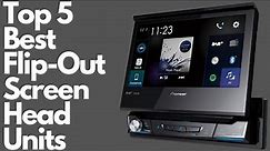 Best Flip Up Car Stereos | Top 5 Best Flip-Out Head Units In 2023 - Review | Fold-Out Player