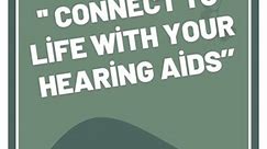 Connect to life with your hearing aids #audiology #audiologycentral #hearing #hearingloss #hearingaids #hardofhearing #earwaxremnoval #oticon #oticonhearingaids #philips #philipshearingaids