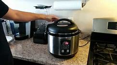 How to use a Pressure Cooker as a Rice Cooker - 8 minute Rice!