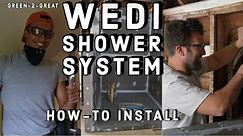 Installing A WEDI Shower System