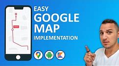 How to implement Google Maps in your Android App.