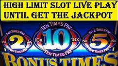 High Limit Slot Live, Until get the Jackpot! Handpay Max Bet $15, Special Edition 赤富士スロット スロットマシーン