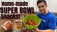 It's SUPER BOWL SNACK TIME! / Super Bowl Snack Ideas / Snacking on our Super Bowl Spread!