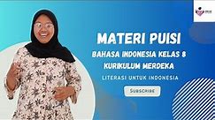 Materi Puisi ✅ Bahasa Indonesia Kelas 8 Kurikulum Merdeka