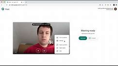 How to TEST SOUND and VIDEO in GOOGLE MEET?