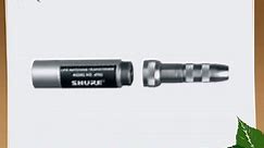 Shure A95U Transformer Low Z Male XLR to High Z MC1M Connector with Mating 1/4-Inch Phone Plug/Jack