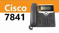 The Cisco 7841 IP Phone (CP-7841-K9=) - Product Overview