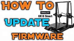 Update the Firmware - CR10 Smart + Pro version
