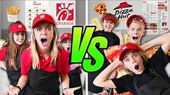 We Opened A Real Pizza Hut and Chick-Fil-A Restaurant In Our House!