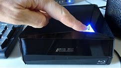 Asus 12x Blu-ray USB External Burner - BW-12D1S-U Lite / review - unboxing