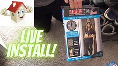 Magic Mesh Screen Door Installation and Review | Magnetic Screen Door | Does Magic Mesh Really Work?