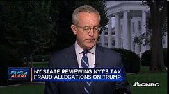NY state reviewing NYT's tax fraud allegations on Trump