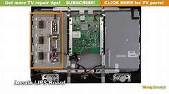 Westinghouse 56.04073.011 Power Supply / Backlight Inverter Boards Replacement Guide LCD TV Repair