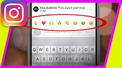 How to Use Instagram Emoji Shortcuts-New Instagram Update