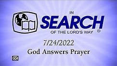"God Answers Prayer"