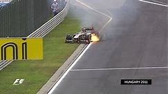 Hungary 2011: Renault driver feels the heat