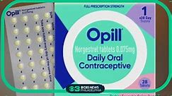 FDA approves first otc birth control pill, Opill