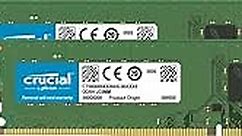 Crucial RAM 64GB Kit (2x32GB) DDR4 3200MHz CL22 (or 2933MHz or 2666MHz) Desktop Memory CT2K32G4DFD832A