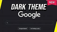 How to Turn on Dark Mode on Google.com - New Google Search Dark Theme